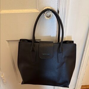 Sassy Jones Elegant Black Tote